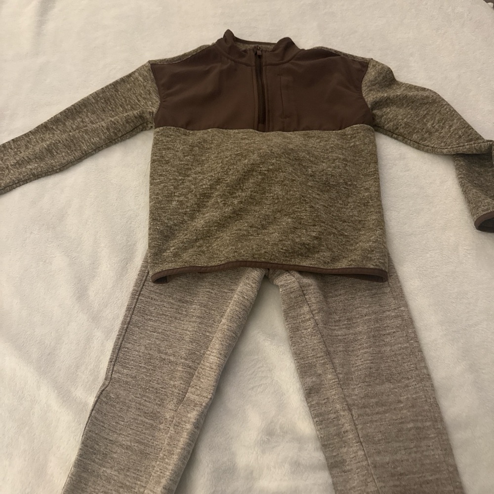 All in Motion Brown and Gray Apparel